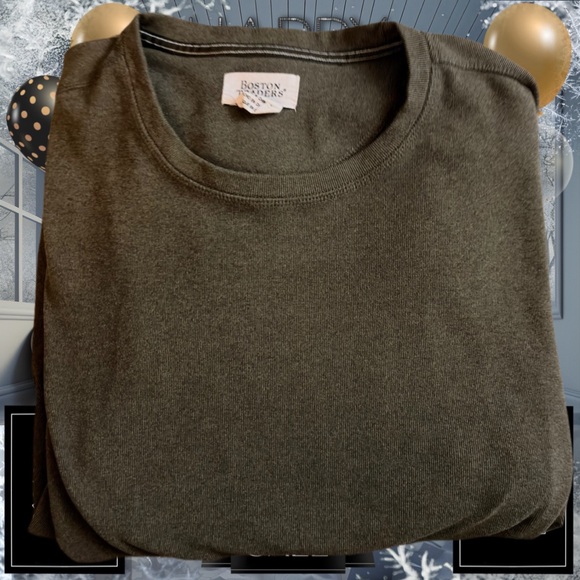 “RARE” Men's Boston Traders Classic Green Sweatshirt Large - Picture 4 of 9